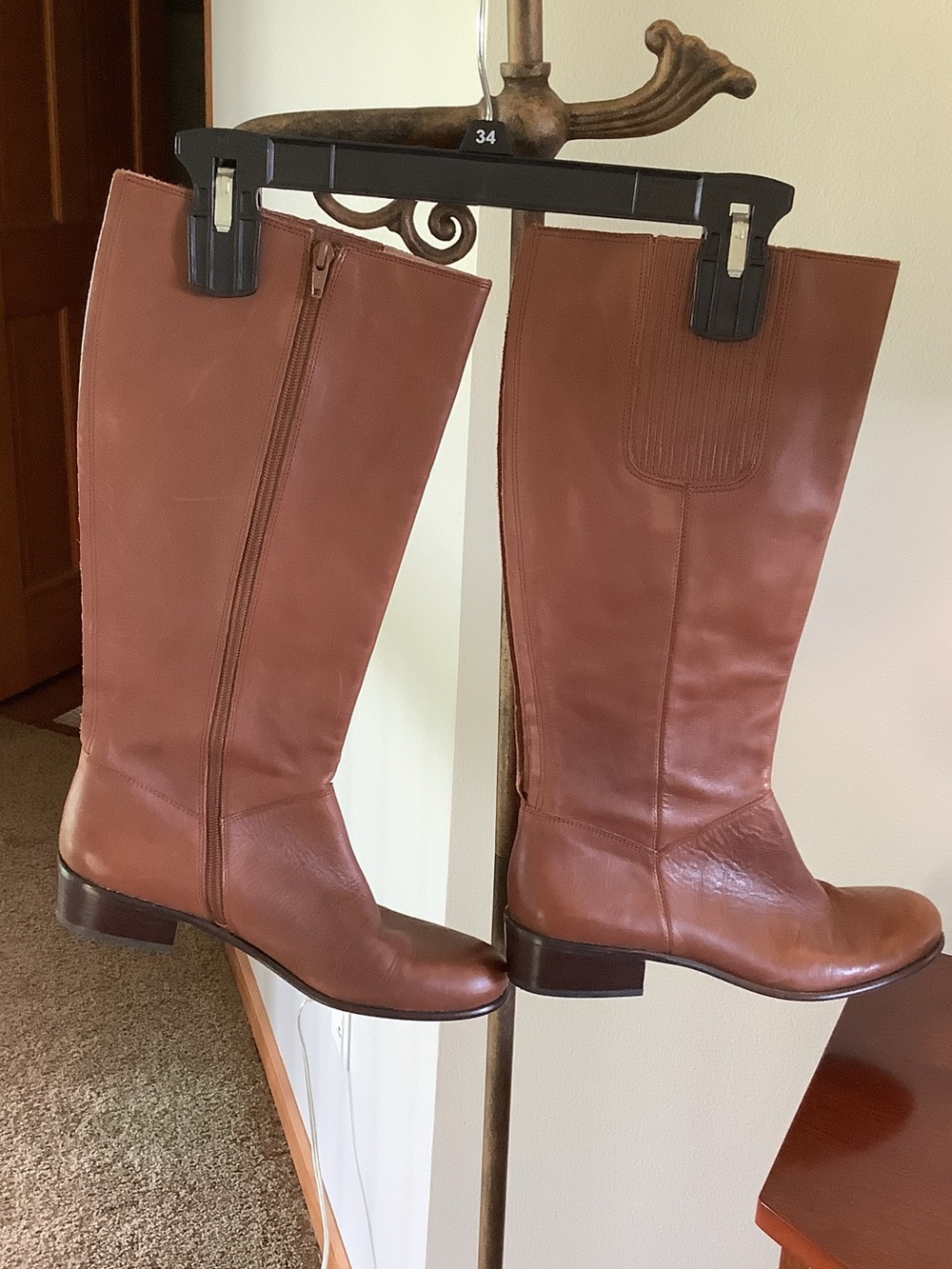 Corso Coma leather boots 9.5 NWOB